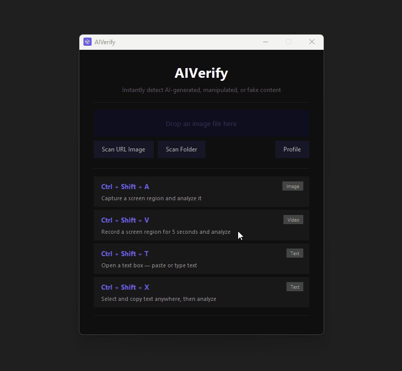 AIVerify detecting AI-generated content